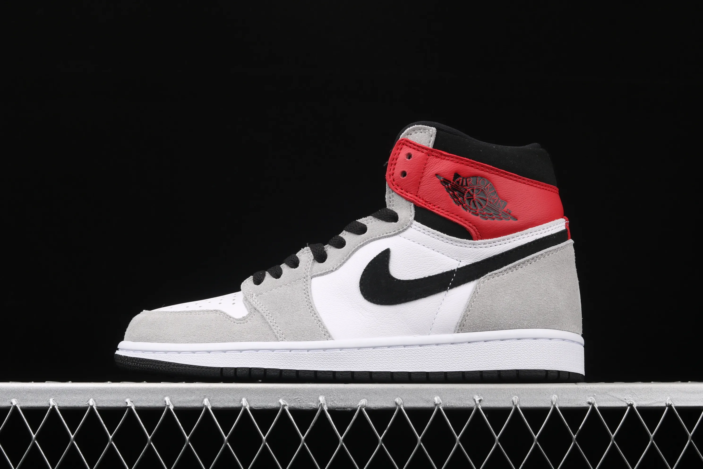 All categories Air Jordan Jordan series basketball shoes Air Jordan 1 High X version Air Jordan 1 Light Smoke Gray AJ1 Joe 1 light smoke gray 555088-126